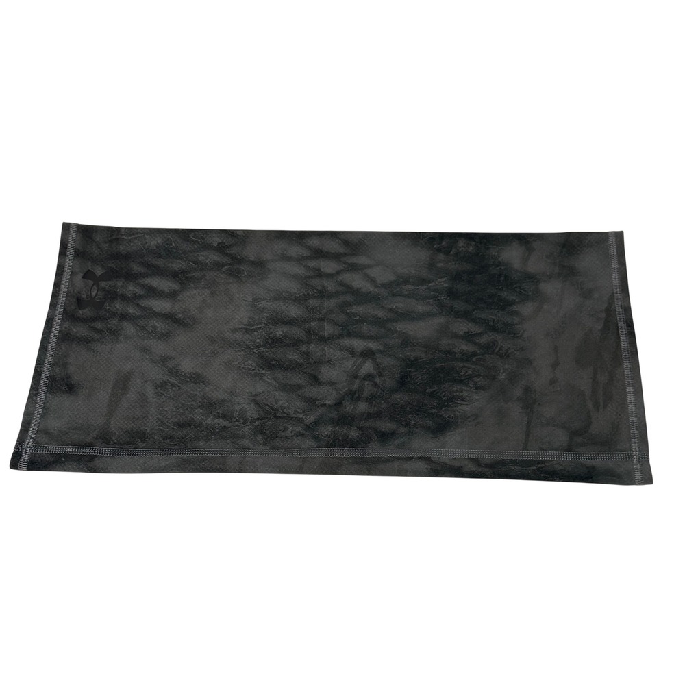 Under Armour Mens Gray Black Camo Neck Gaiter Face Mask Tactical Athletic OSFA